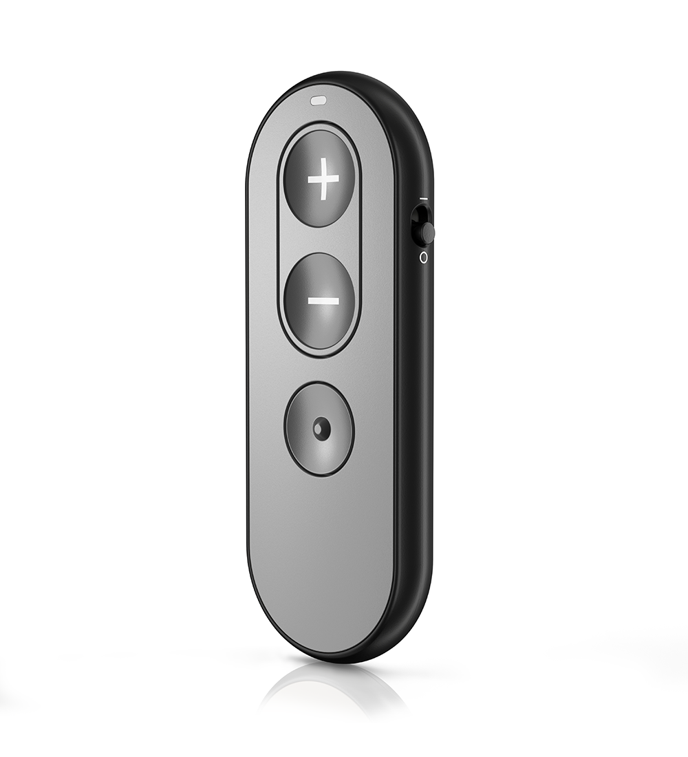 Image of Remote Control accessory for Relate hearing aid.